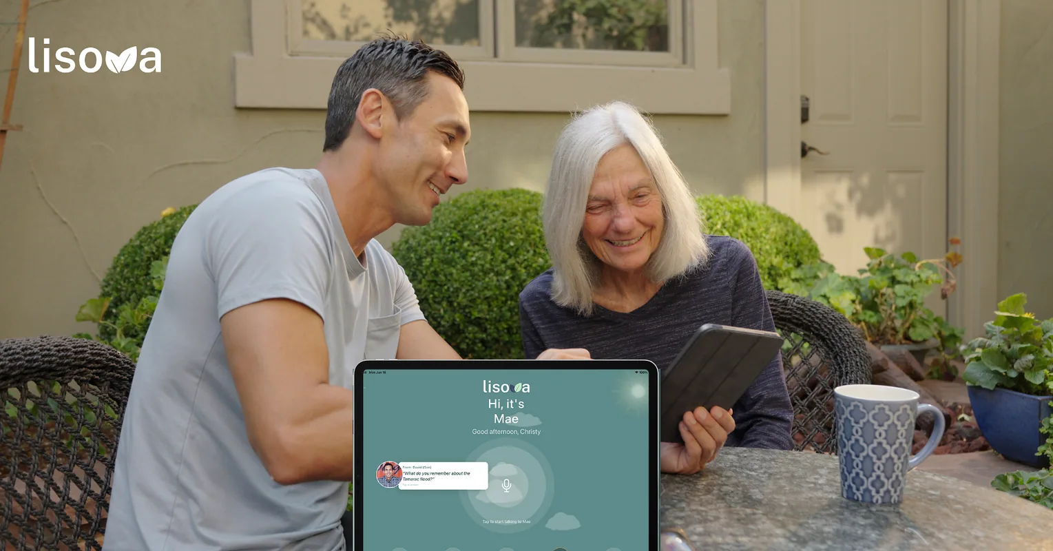 A daily voice between family visits